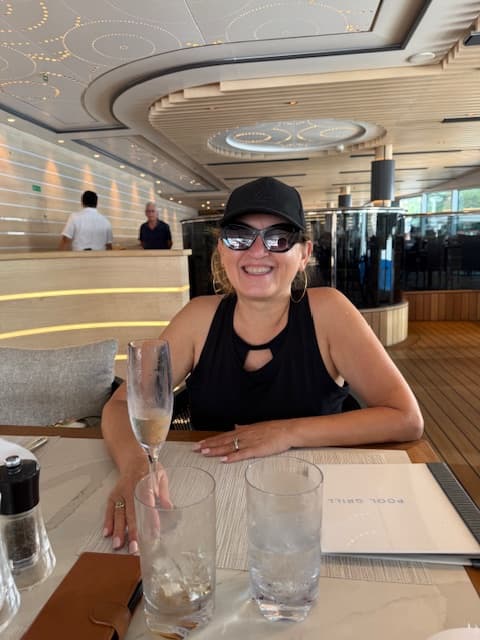 Carmen at the Pool Grill